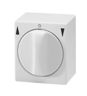 Somfy ➤Drehschalter / Drehtaster 1-polig weiß #1800253✅ online günstig kaufen!