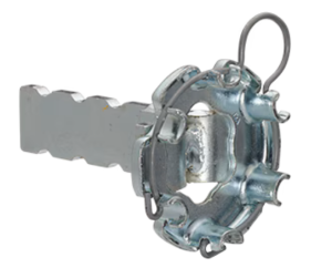 Somfy ➤ Eingipslager mit Federring verzinkt große Öse für Baureihe 50/60 #9763605