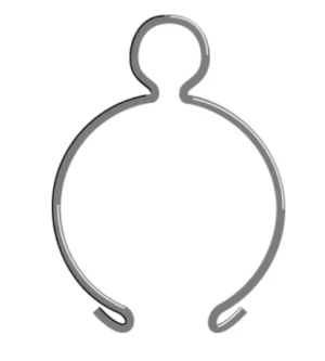 Somfy ➤ Federring große Öse #9685025