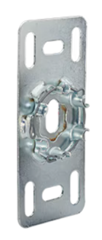 Somfy ➤ Flanschantriebslager verzinkt mit kleiner Öser, Baureihe 50/60✓ #9763502 Ersatzteile online beim Fachhändler kaufen✅