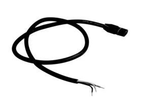 Somfy ➤ J4 Steckbare Anschlussleitung 4 x 0,75 mm² schwarz 3 m mit offenem Kabelende #9016078✅ online kaufen!