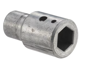 Somfy ➤ J4 Wellenadapter Sechskant mit SW 13 mm ohne Gewinde #9014170✅ online kaufen!