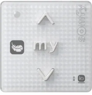 Somfy ➤ Smoove RS100 IN io 1-Kanal Funkwandsender Pure Shine #1811720✅ online günstig kaufen!