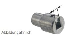 Somfy Wellenadapter 4 Kant SW10mm Lang 42mm ohne Gewinde #9014178