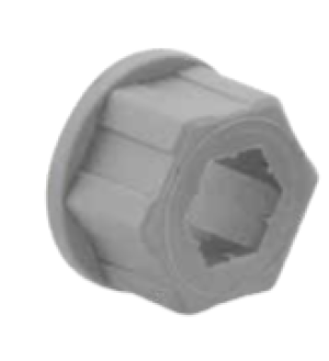 Somfy ➤ Wellenadapter für Spindelsperre MS / AMS 5mm Sechskant grau #9163251✅ online kaufen!